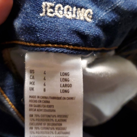 American Eagle Jeggings Sz. 4L - Picture 3 of 3